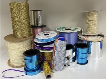 Various Fabric Trims And Ribbons (B)