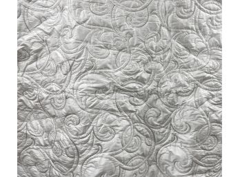 Silk Quilted Fabric Remnant (G)