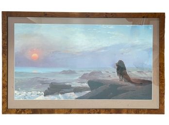 Signed Lithograph Print 'Two Majesties' By Jean-leon Gerome (1824-1904)