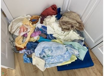 A Collection Of Various Fabric Remnants (R)