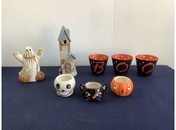 Mixed Halloween Candle Lot