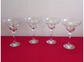 Stemmed Margarita Glasses Set Of 4