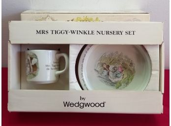 Mrs Tiggy Winkle Nursery Set By Wedgwood