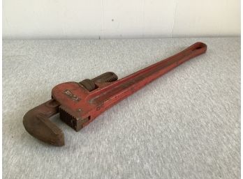 Large Pipe Wrench Tool Lot #22