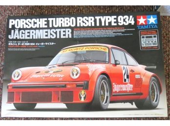 Porsche Turbo RSR Type 934 Jagermeister Model Kit New In Box