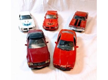 Lot Of 5 Revell And Ertl 1:18 Diecast Cars