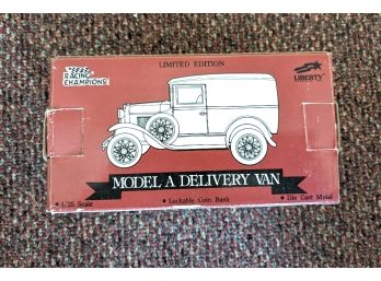 NASCAR Model A Delivery Van Coin Bank Racing Champions Diecast