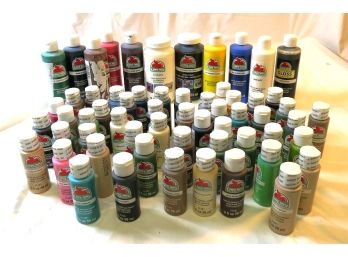 Large Assortment Of Apple Barrel Acrylic Modeling Crafts Paint