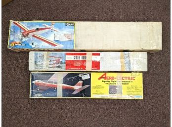 Large Lot Of Balsa Wood Model Plane Making Materials