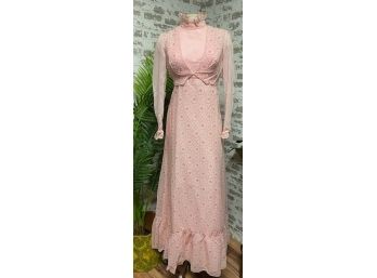 Vintage N.O.S. Bill Leukoff Bridesmaids 2-piece Gown - Size 10 - Originally $69.95