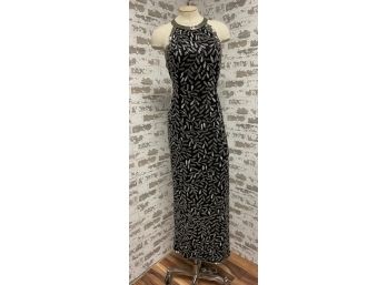 Vintage Lawrence Kazar Beaded Gown - Size M (Read Description)