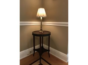 Adorable Accent Table And Lamp