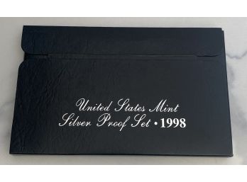 1998 United States Mint Silver Proof Set