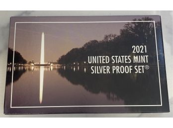 2021 United States Mint Silver Proof Set