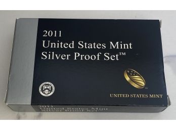 2011 United States Mint Silver Proof Set