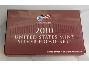 2010 United States Mint Silver Proof Set