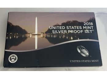 2018 United States Mint Silver Proof Set