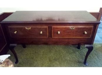 Solid Genuine Mahogany Sideboard By The Henkel-Harris Co., Inc.