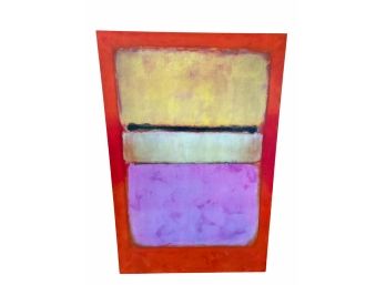 Large ( 40 X 60) Mark Rothko Style Painting