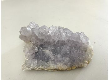 Spirit Quartz & Amethyst Druzy Specimen, 2 Lb 0.7oz