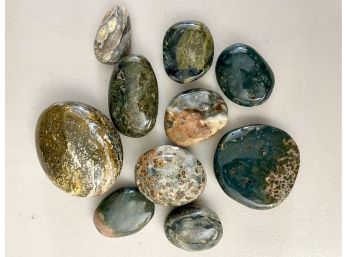 Ocean Jasper Palm Stones, 1 Lb 2.5oz