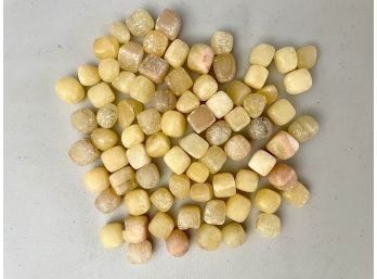 Yellow Calcite Nuggets, 1 Lb