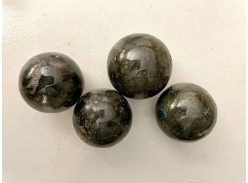 Large Labradorite Spheres, 1 Lb 3.3oz