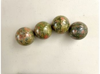 Unakite Spheres, 9.7oz