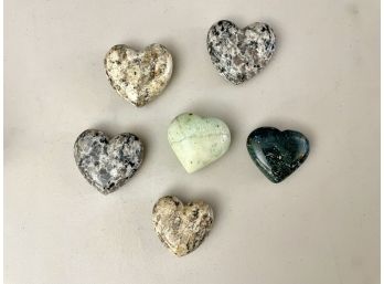 Collection Of Gemstone Hearts, 1 Lb 4.7oz