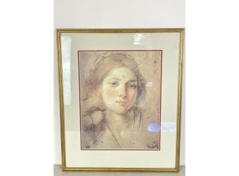 Francesco Furini Art Print In Frame