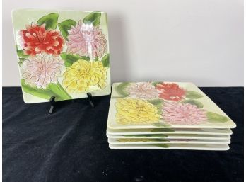 Vintage Nantucket Home Rectangle Floral Dishes