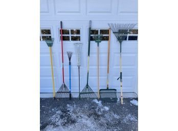 Yard Tool Rake Lot 2