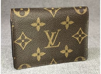 Beautiful Guaranteed Genuine LOUIS VUITTON Unisex Card Holder / Wallet - Made In Spain - Absolutely Authentic