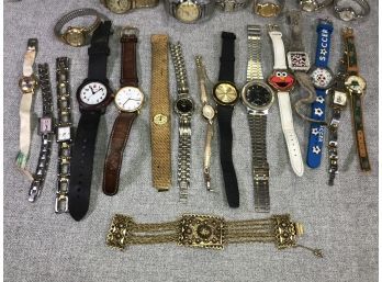 Lot (1 Of 3) BIG Lot Of Assorted Watches - Mens / Ladies - Newer / Older - Some Work   Some Don't - OVER 30