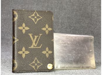 Fantastic Absolutely Genuine LOUIS VUITTON Credit Card / Photograph Wallet - Unisex - Made In France - Nice !