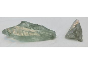 132 Ct Total Weight Natural Rough Green Amethyst Gems