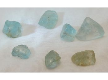 Natural Brazilian Light Blue Topaz ~ 81.05 Ct Total Weight ~ Rough Cut