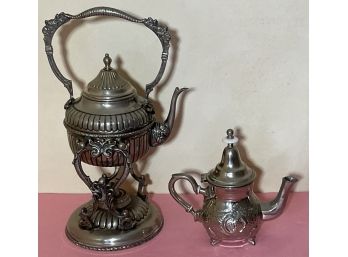 SilverPlate Pouring Pot, & Marque Depose, Theieres Koutbia Tea Pot