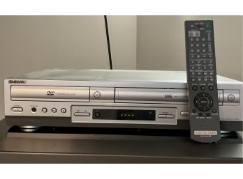 SONY DVD /VHS Player