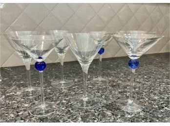 Mixed Sets Of 7 Martini Glasses