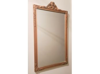 Decorative Antique Gilded Wood Wall Mirror