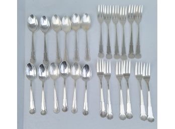 (24) S. Albertini Germany WMF 90/18 Flatware, Forks And Spoons