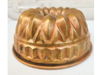 Vintage German Copper-plated Bundt Pan