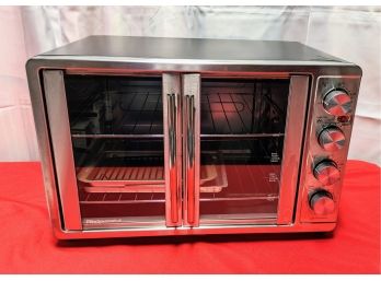 Elite Gourmet ETO-4510M French Door Multi Function Oven.