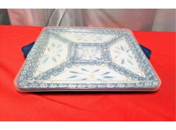 Temptations Old World 5 Section Divided Serving Tray With Lid