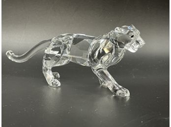 Swarovski Crystal Art- A Tiger .