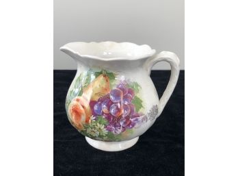 Floral Water Pitcher