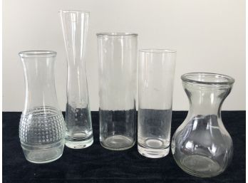 Glass Vase Lot