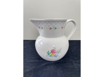 Savoir Vivre Flower Garden Ceramic Pitcher