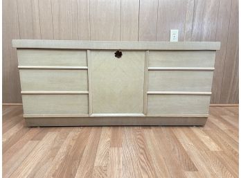 Vintage Cavalier Cedar Chest With Blonde Finish